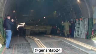 Переброска танков Т-64БВ в 2014 году