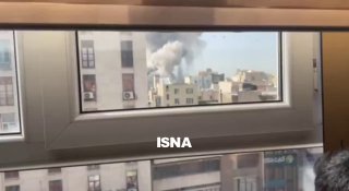 Ракетный удар по Тегерану