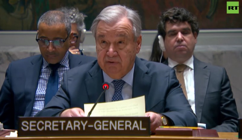 Генсек ООН осудил удары США и Израиля по Ирану