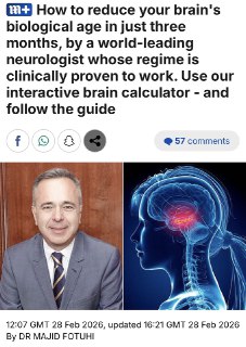 Программа "Фитнес для мозга" может омолодить мозг на 3 года