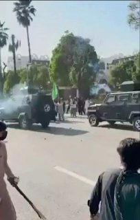 Столкновения в Исламабаде