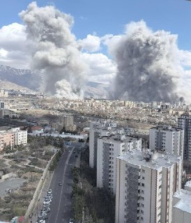 Авиаудар по Тегерану