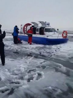 Спасение рыбаков на Финском заливе