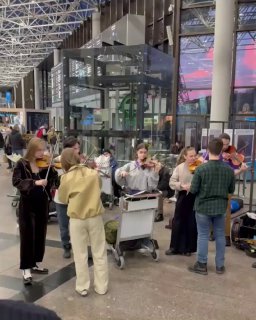 Концерт в аэропорту Сочи