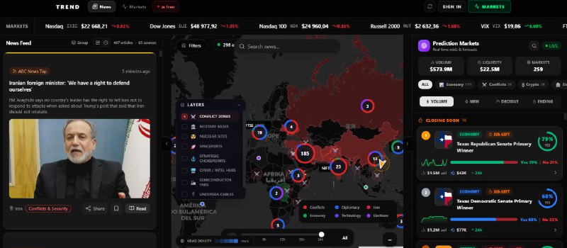 Реддитор создал сайт для мониторинга мировых трендов