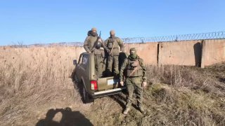 Модернизированная "Нива" в зоне боевых действий