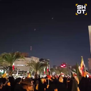 Протесты в Тегеране на фоне взрывов и работы ПВО