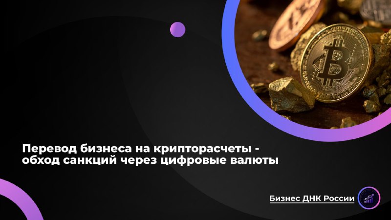 Криптовалюта как инструмент обхода санкций для российского бизнеса