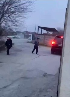 Пожар на мебельных цехах в Махачкале