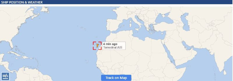 Российский газовоз изменил маршрут из-за угрозы атак