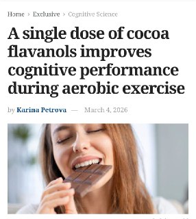Какао улучшает работу мозга — исследование