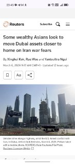 Восточноазиатские инвесторы бегут из Дубая в Сингапур и Гонконг из-за войны с Ираном