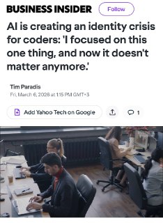 ИИ вызывает у IT-специалистов новый психологический синдром