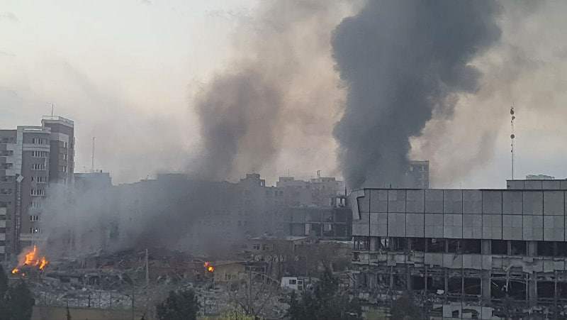 Авианалёт США и Израиля по заводу в Иране