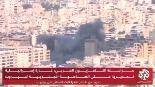 Последствия удара по району Дахия в Бейруте