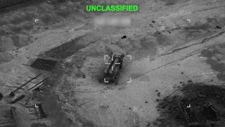 Пентагон показал первый удар по иранской установке