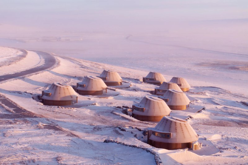 В Китае открыли отель в стиле «Звёздных войн», который помогает восстанавливать почву