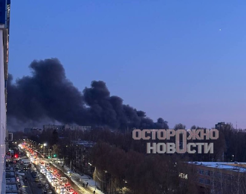 Фото удара по предприятию в Брянске