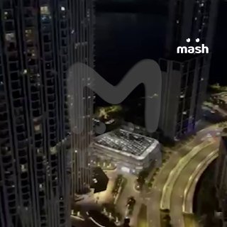 Иранский дрон врезался в высотку в Дубае: есть пострадавшие