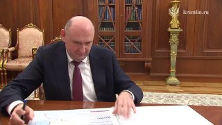 Путин встретился с губернатором Оренбургской области