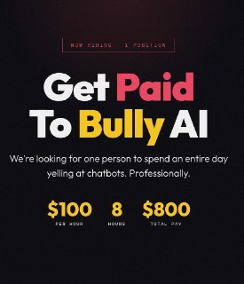 Споры с ИИ за $800: в США ищут людей для тестирования нейросетей