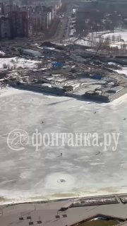 На Финском заливе заметили ледоходы, петербуржцы радуются солнцу