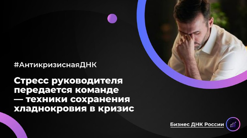 Стресс руководителя передается команде: техники сохранения хладнокровия в кризис