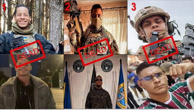 Три бразильских наемника погибли на Запорожском фронте