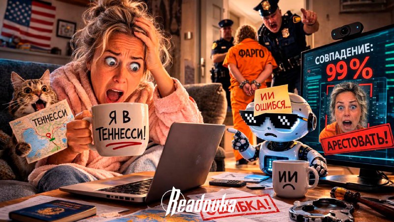 Ошибка ИИ привела к незаконному заключению под стражу в США