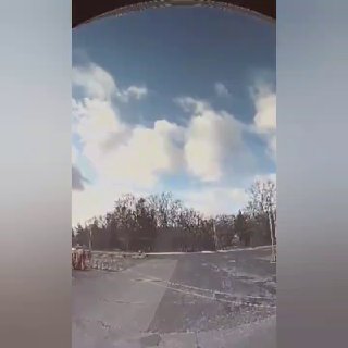 Мощный взрыв метеорита в небе над Огайо