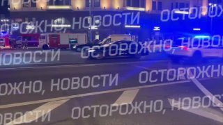 Пожар в галерее Seasons напротив Госдумы