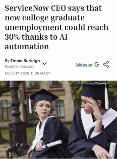 Прогноз: ИИ заменит молодежь на рынке труда к 2030 году