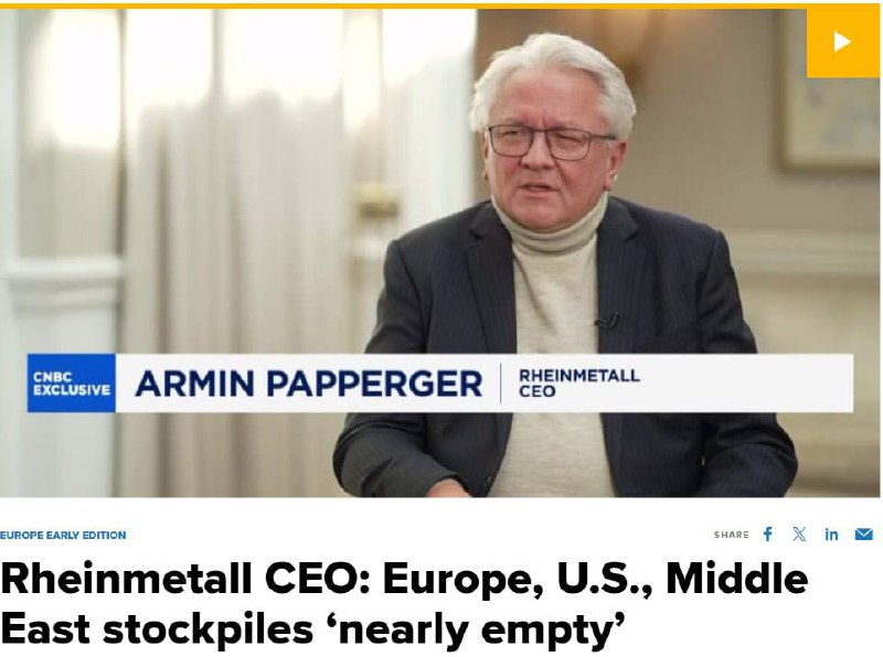 Запасы ПВО в мире практически исчерпаны из-за войны на Ближнем Востоке