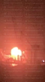 Прилеты в районе порта Ильичевска