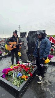 Ганвест посетил могилу Юрия Хоя