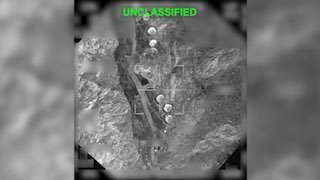 Кадры ударов авиабомб GBU-72 по ракетной базе в Иране