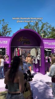 Maybelline и Magnum запустили поп-апы к юбилею «Ханны Монтаны»