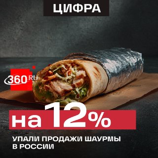 Продажи шаурмы в России упали на 12% из-за роста цен