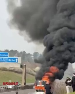 Фанаты «Манчестер Сити» прошли через огонь в честь победы