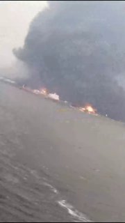 Пожар в порту Усть-Луга: остановлен экспорт нефти и нефтепродуктов