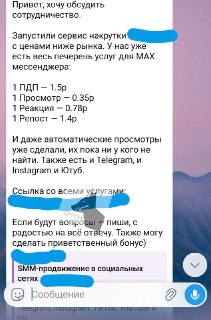 В госмессенджере Max запустили продажу накрутки подписчиков и просмотров