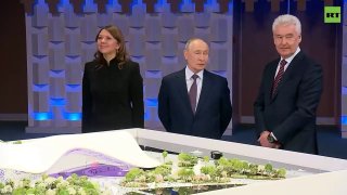 Путин дал старт строительству нового здания Национального центра «Россия»