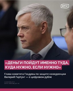 Гартунг: цифровой рубль — единственный способ финансирования дефицита без инфляции