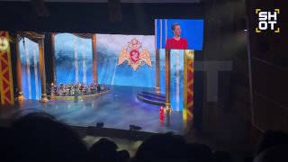 Макан выступил в Кремле в форме Росгвардии