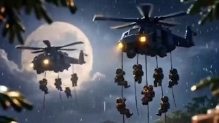 Иранские мультфильмы в стиле Lego о реакции на планы США ввести войска в Иран