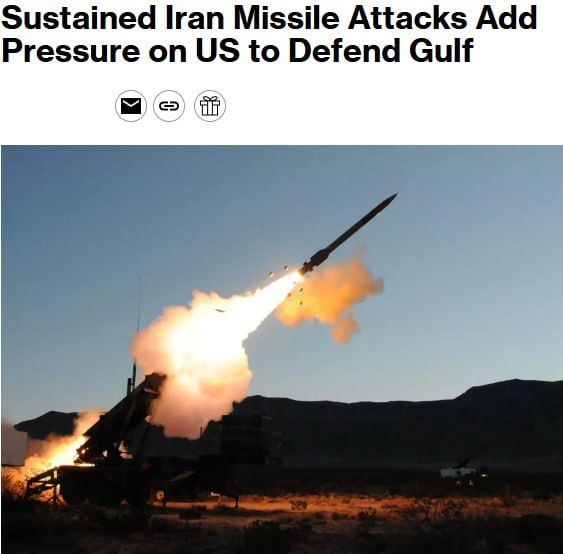 Запасы ракет Patriot у стран Персидского залива подходят к концу