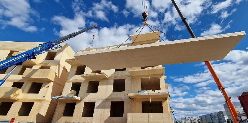 В России разрешили строить пятиэтажки из дерева