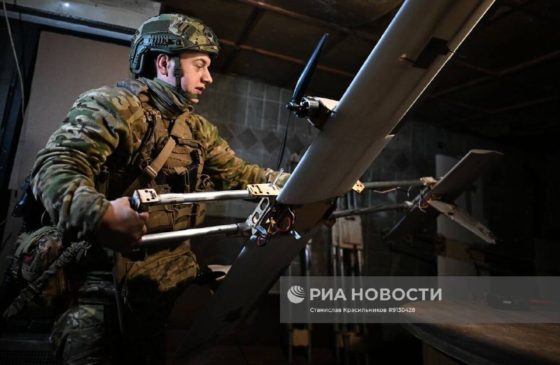 Кадры боевой работы FPV-дронов «Молния-2» на фронте