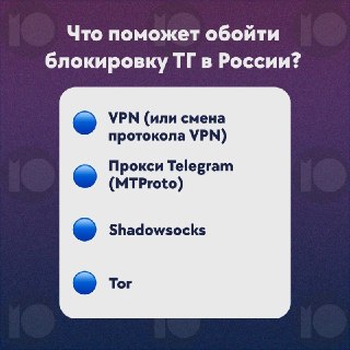 5 главных методов обхода блокировок интернета и Telegram: инструкция от экспертов