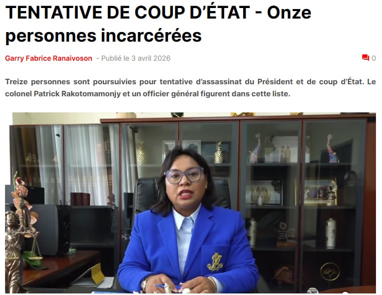 Власти Мадагаскара предотвратили попытку госпереворота